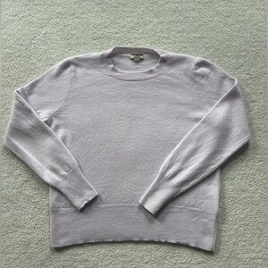 J. Crew Light Purple Cashmere Sweater